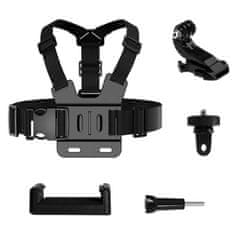 shumee Sada príslušenstva pre športovú kameru GoPro DJI Insta360 SJCam Eken Chest Strap