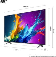 LG 65QNED80T6A - 164cm