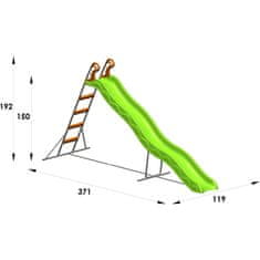 TRIGANO Detská šmýkačka Pyrou 3,32 m