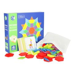 Aga Montessori Puzzle drevené 155 dielov