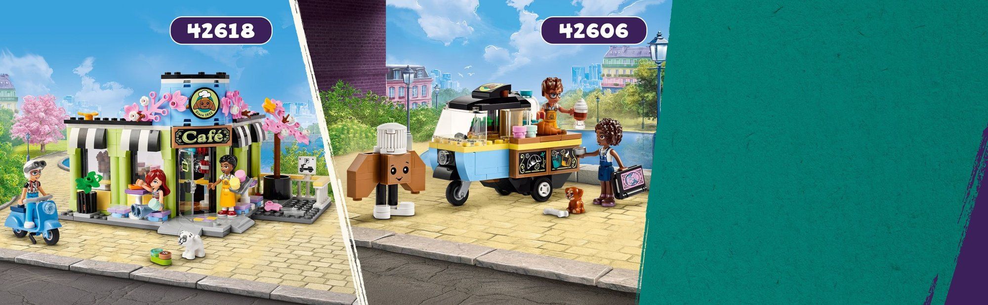 LEGO Friends 42618 Kaviareň v mestečku Heartlake