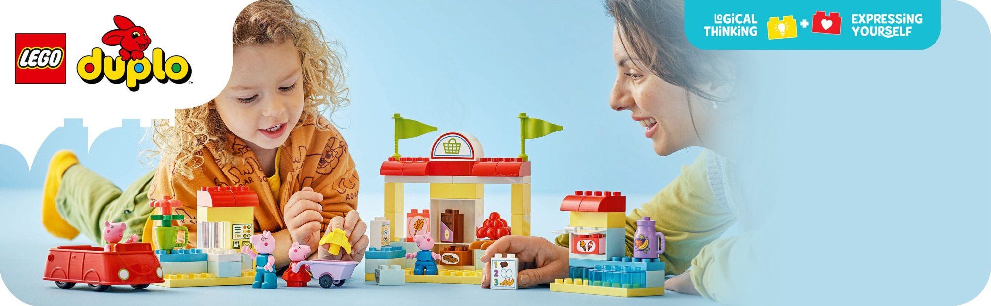 LEGO DUPLO 10434 Prasiatko Peppa a supermarket