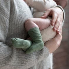 Detské ponožky Stay-on-Socks NEWBORN 1pár Calming Green