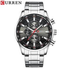 Curren CURREN 8351 Módne náramkové hodinky z nehrdzavejúcej ocele Muži Quartz náramok spona