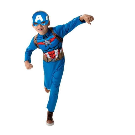 Kostým detský Kapitán Amerika - Captain America - Avengers veľ. 8-10 rokov