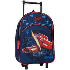 Vadobag Detský cestovný kufor na kolieskach Autá - Blesk McQueen