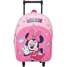 Vadobag Dievčenský cestovný kufor na kolieskach Disney - Minnie Mouse