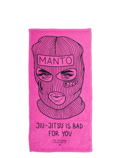 MANTO Uterák MANTO x KTOF BAD - ružový