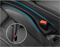 JOIRIDE® Univerzálne príslušenstvo k autosedadlám na vyplnenie medzery (čierna farba, 2 ks) | CARGAP