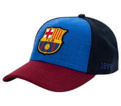 FAN SHOP SLOVAKIA Šiltovka FC Barcelona, modro-fialová, 55-61 cm