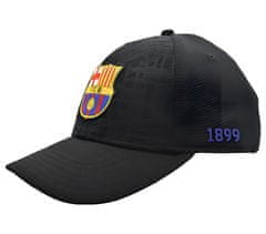 FAN SHOP SLOVAKIA Detská šiltovka FC Barcelona, čierna, 51-57 cm