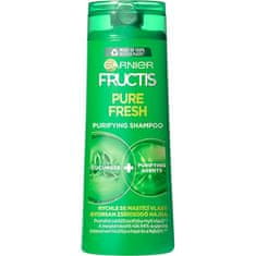 Garnier Posilňujúci šampón na rýchlo sa mastiace vlasy Fructis (Pure Fresh Purifying Shampoo) (Objem 400 ml)