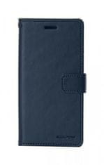 mobilNET Puzdro / obal pre Samsung J1 modrý - kniha BLUE MOON
