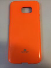 mobilNET Obal / kryt pre Samsung Galaxy S7 Edge fosforovo oranžový - JELLY