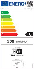 LG 75NANO763QA - 189cm