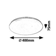 Rabalux Stropnica LED 400mm 36w 3-6500K CCT+DO biela 3000lm RABALUX 5449 DANNY