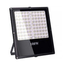 Solight Reflektor LED 100W vonkajší čierny SOLIGHT WM-100W-F