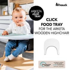 Hauck Tác k jídelní židli Arketa Click Tray White