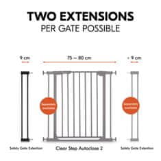 Hauck Prodl. Safety Gate Extension 9 cm Black