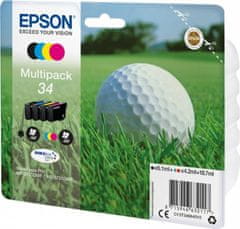 Epson Epson inkoustová náplň/ T3466/ Multipack 34 DURABrite Ultra Ink/ 4x barvy