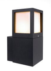 Light Impressions Deko-Light nástenné prisadené svietidlo - Facado A, 1x max. 20 W E27, antracit 731157