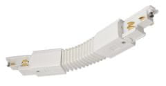 Light Impressions Deko-Light 3-fázový koľajnicový systém - D Line DALI flexibilná spojka ľavé-pravé, biela 710523