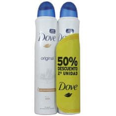 Dove Dove Deodorant Original Spray 2x200ml 