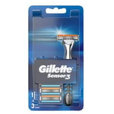 Gillette Gillette Sensor3 Razor + 3 Refills 