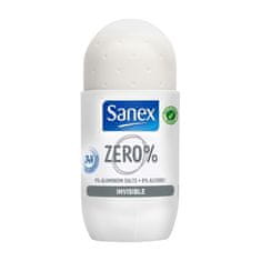 Sanex Sanex Zero Deodorant Invisible Roll On 50ml 