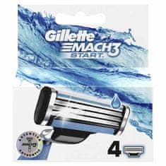 Gillette Gillette Mach3 Start Refill 4 Units 