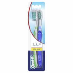 Oral-B Oral-B Shiny Clean Toothbrush Medium 2 Units 