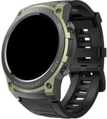 Wotchi AMOLED Smartwatch DM55 – Green - Black