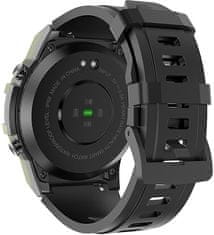 Wotchi AMOLED Smartwatch DM55 – Green - Black