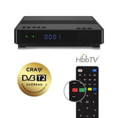 TESLA set-top box HYbbRID TV TH210 s HbbTV - H.265/HEVC