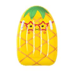 Bestway Detské nafukovacie lehátko rukoväťami Ananas 84cm x 56cm