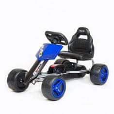 Baby Mix Detská šliapacia motokára Go-kart Speedy modrá