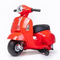 Baby Mix Detská elektrická motorka Vespa biela