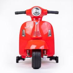 Baby Mix Detská elektrická motorka Vespa biela