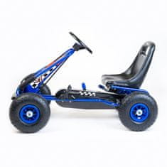 Baby Mix Detská šliapacia motokára Go-kart Razor modrá