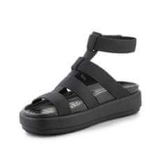 Crocs Sandále čierna 37 EU Brooklyn Luxe Gladiator