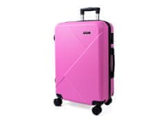 Mifex Cestovný kufor veľký V99, ružová, TSA,75x50x30