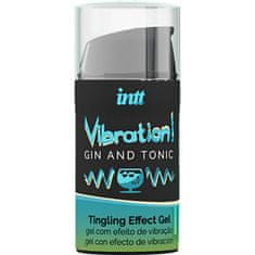 INTT Intt Vibration! Tingling Gel (Gin & Tonic), gél na stimuláciu pier a klitorisu
