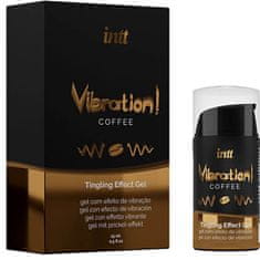 INTT Intt Vibration! Tingling Gel (Coffee), gél na stimuláciu pier a klitorisu