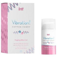 INTT Intt Vibration! Tingling Gel (Cotton Candy NEW), gél na stimuláciu pier a klitorisu