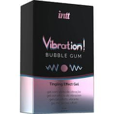 INTT Intt Vibration! Tingling Gel (Bubble Gum), gél na stimuláciu pier a klitorisu