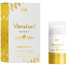 INTT Intt Vibration! Tingling Gel (Honey), gél na stimuláciu pier a klitorisu