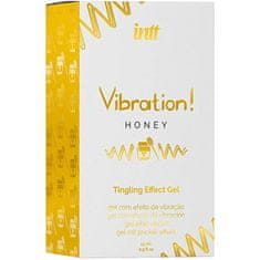 INTT Intt Vibration! Tingling Gel (Honey), gél na stimuláciu pier a klitorisu