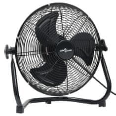 Vidaxl Podlahový ventilátor 3 rýchlosti 55 cm 100 W čierny