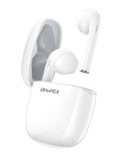Awei Bezdrátová sluchátka T28, bílá