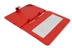 AIREN AiTab Leather Case 4 with USB Keyboard 10" RED (SK/SK/DE/UK/US.. layout)